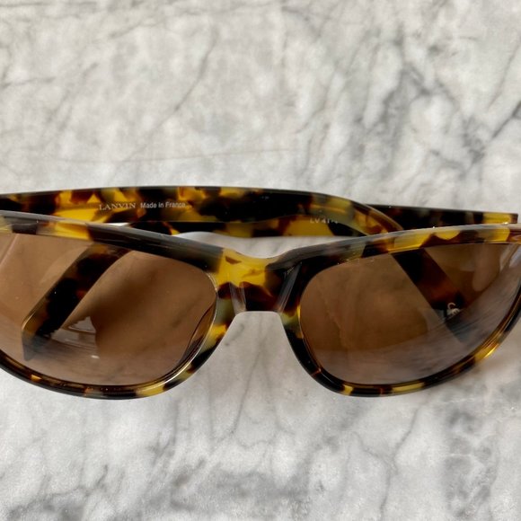Lanvin Tortoise Shell Sunglasses - Picture 7 of 8